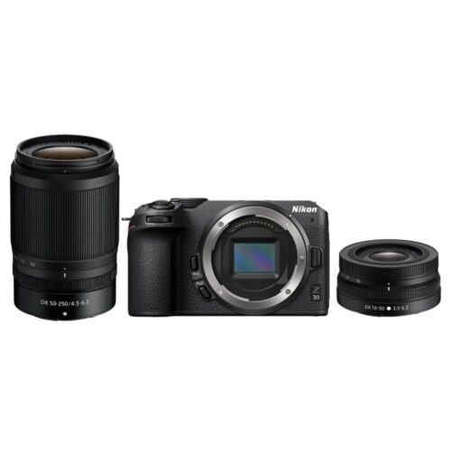 Nikon Z30 + 16-50mm VR + 50-250mm VR