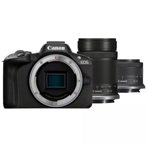Canon EOS R50 + RF-S 18-45mm + RF-S 55-210mm IS STM