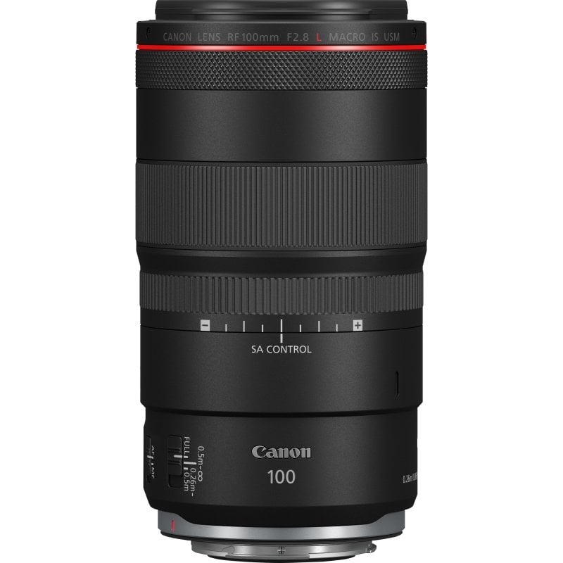 Canon objetivo RF 100mm F2.8 L Macro IS USM